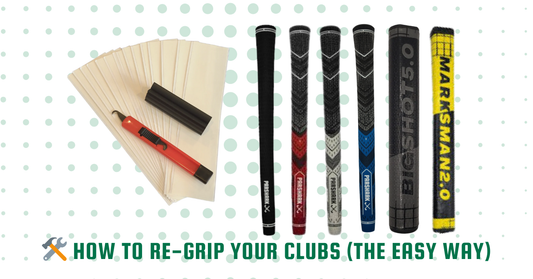 How to Re-Grip Your Golf Clubs (The Easy Way)