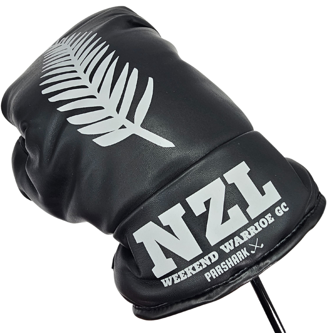 ParShark Driver Head Cover Boxing Glove Silver Fern