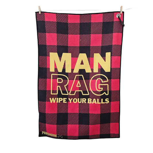 ParShark Golf Towel - Man Rag