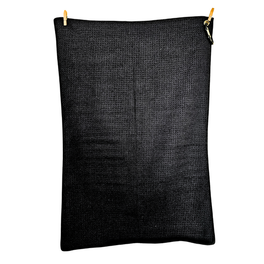 ParShark Golf Towel - Waffle Black