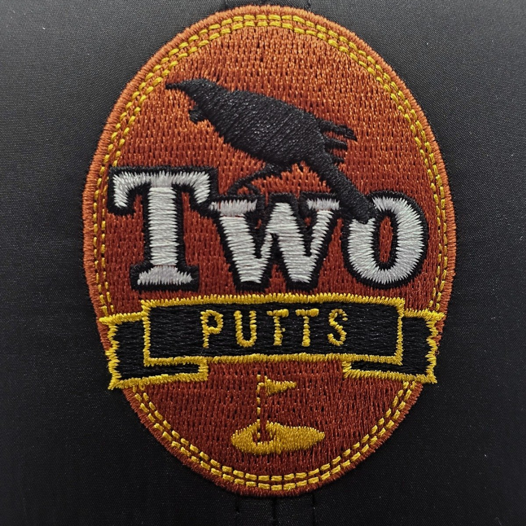 Golf Hat - ParShark Two Putts Black