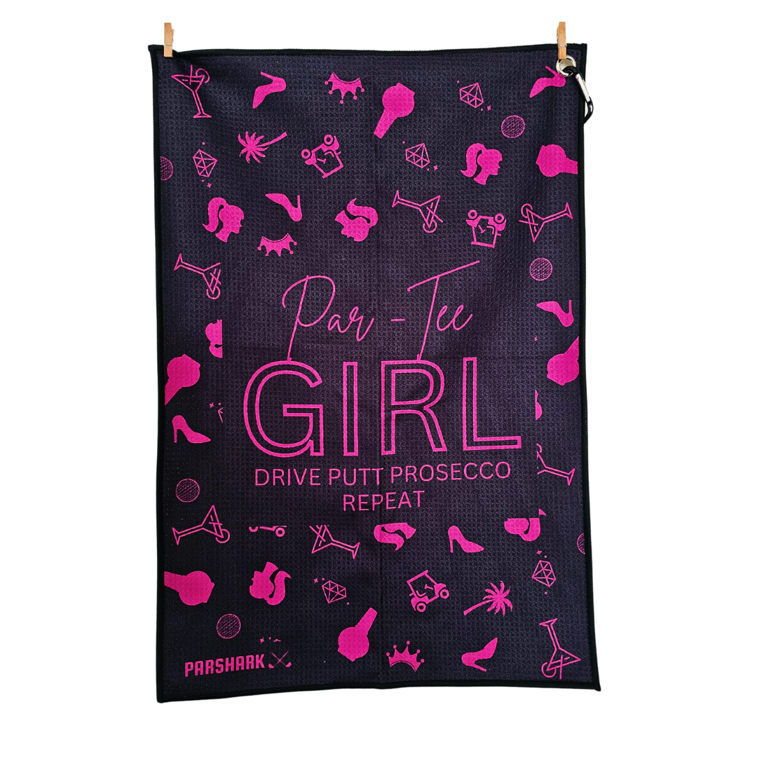 ParShark Golf Towel - Par Tee Girl