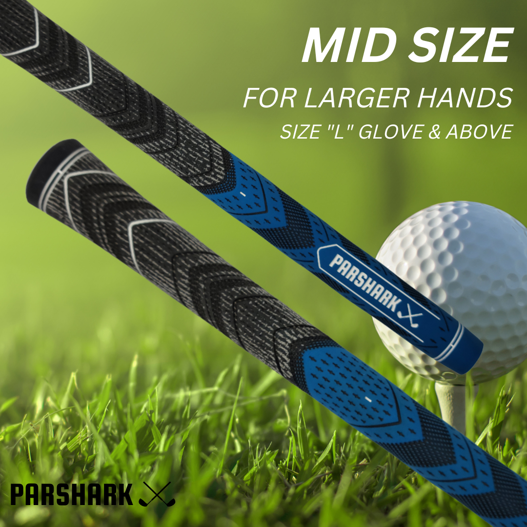 Golf Club Grip Mid Size ParShark CTRL - Blue