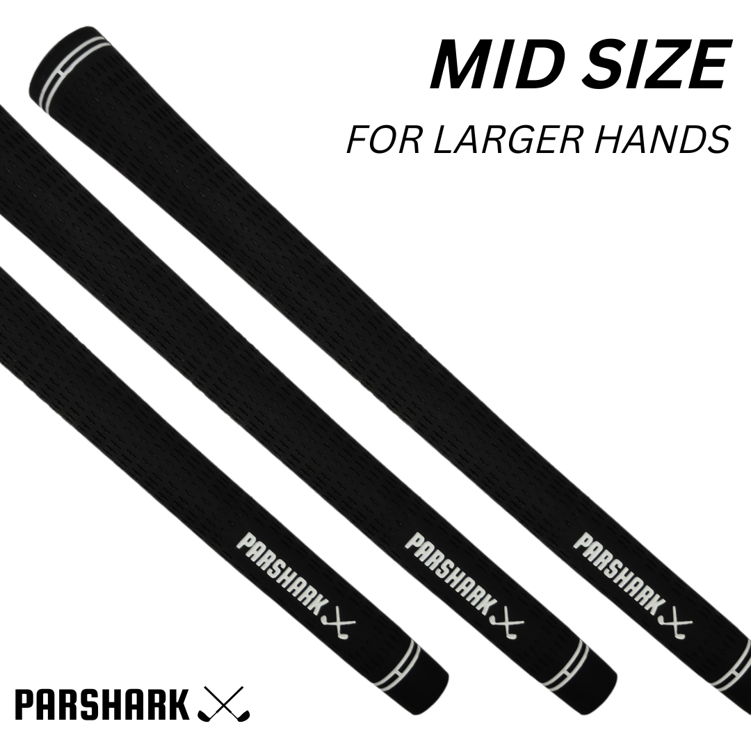 ParShark Golf Club Grip MidSize Grip Velvet Feel - Pack 13