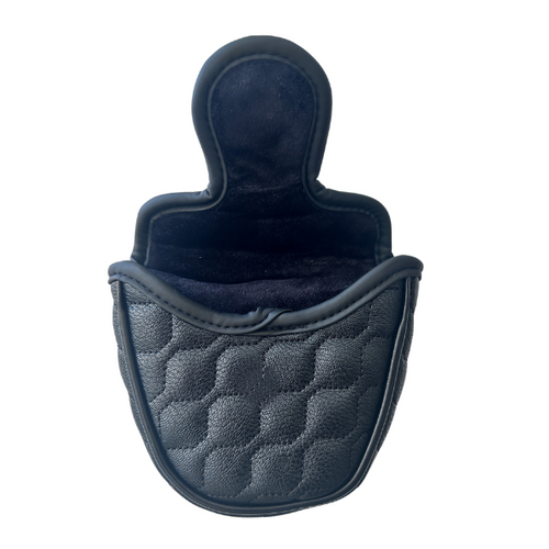 Golf Putter Cover Mallet Putter - Studded Skull