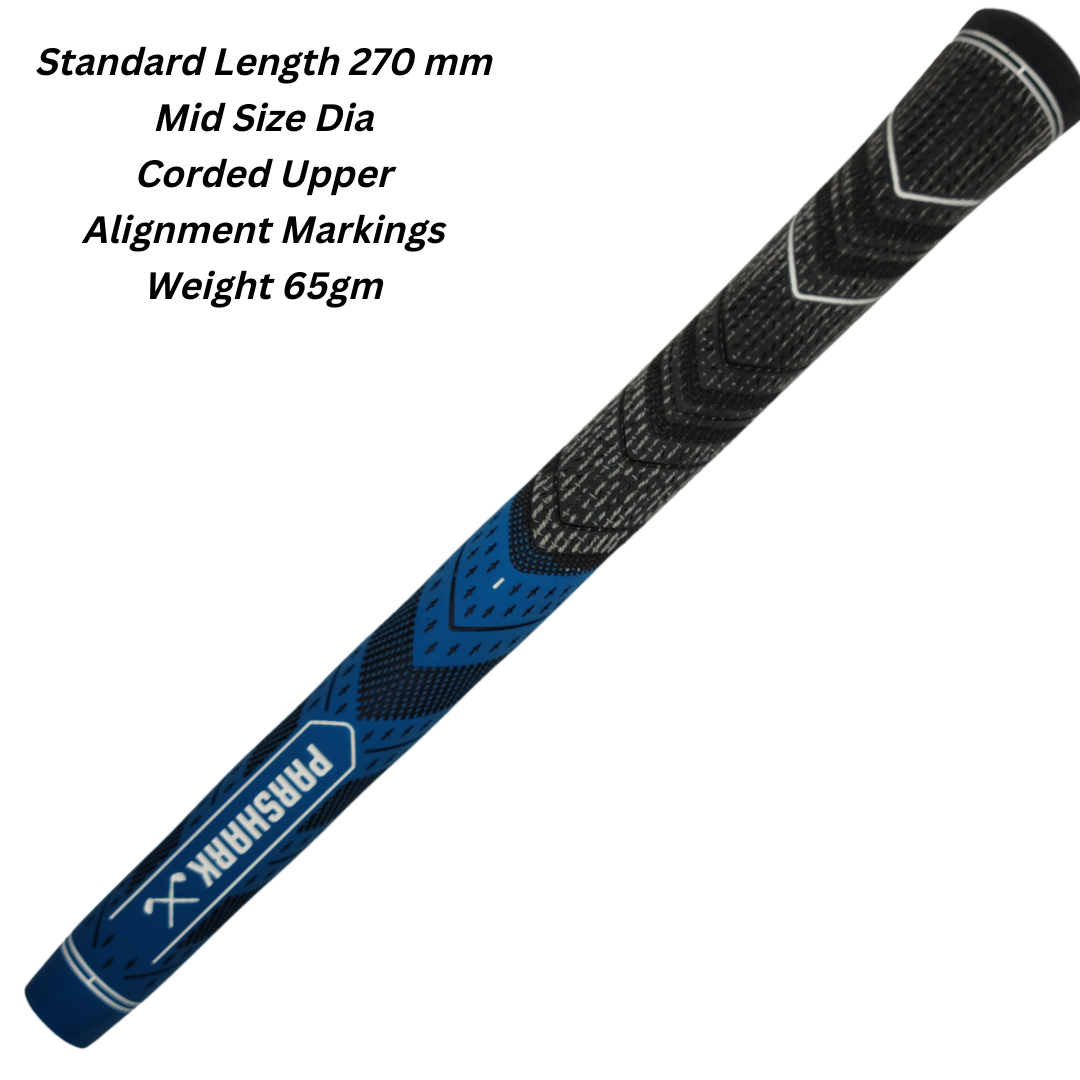 Golf Club Grip Mid Size ParShark CTRL - Blue