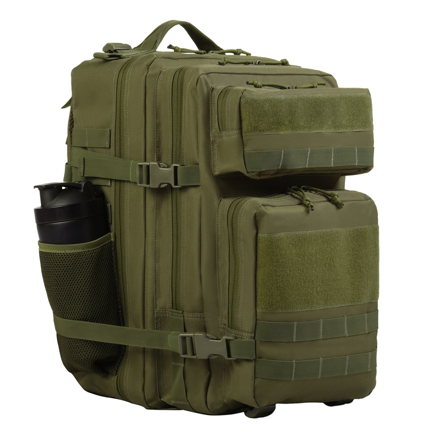 Recon 45L Fitness Backpack - Tactical Crossfit Backpack - Green