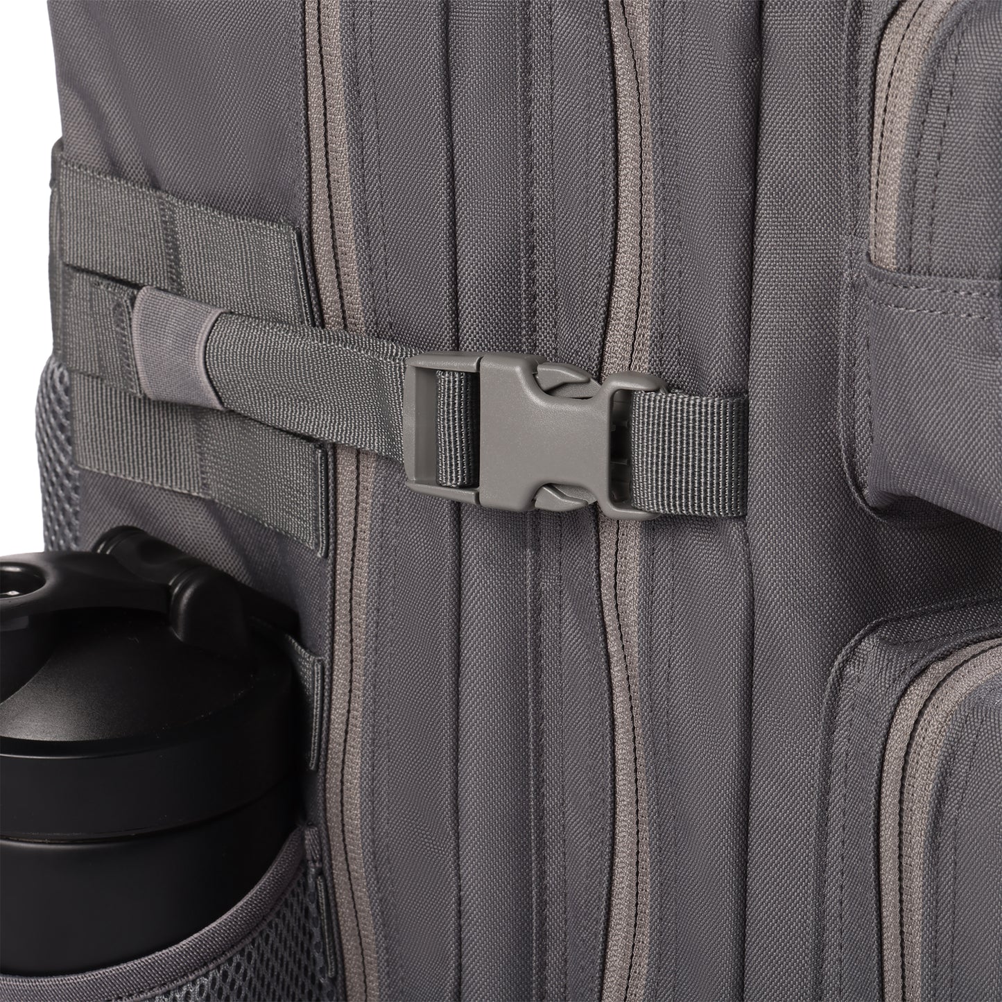 Recon 45L Fitness Backpack - Tactical Crossfit Backpack - Grey