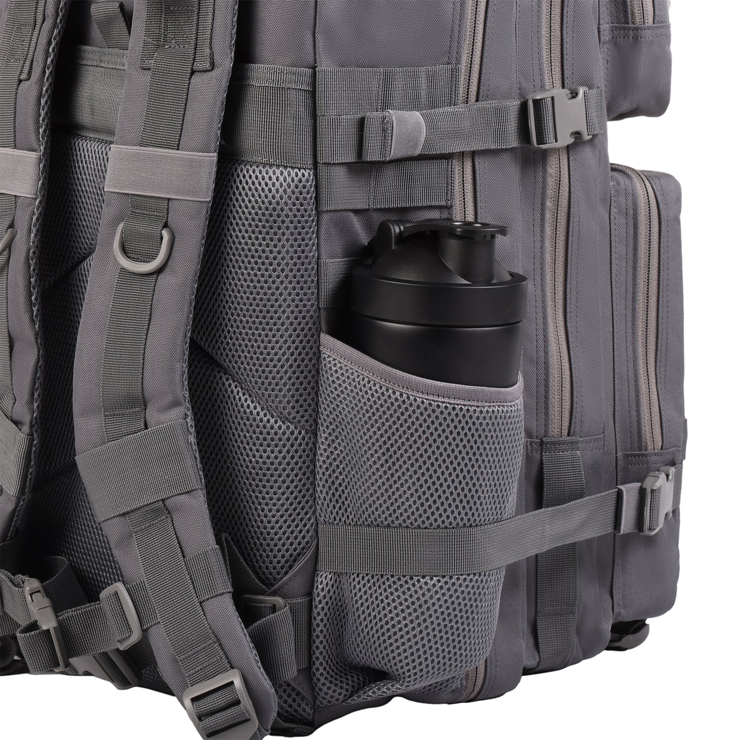 Recon 45L Fitness Backpack - Tactical Crossfit Backpack - Grey