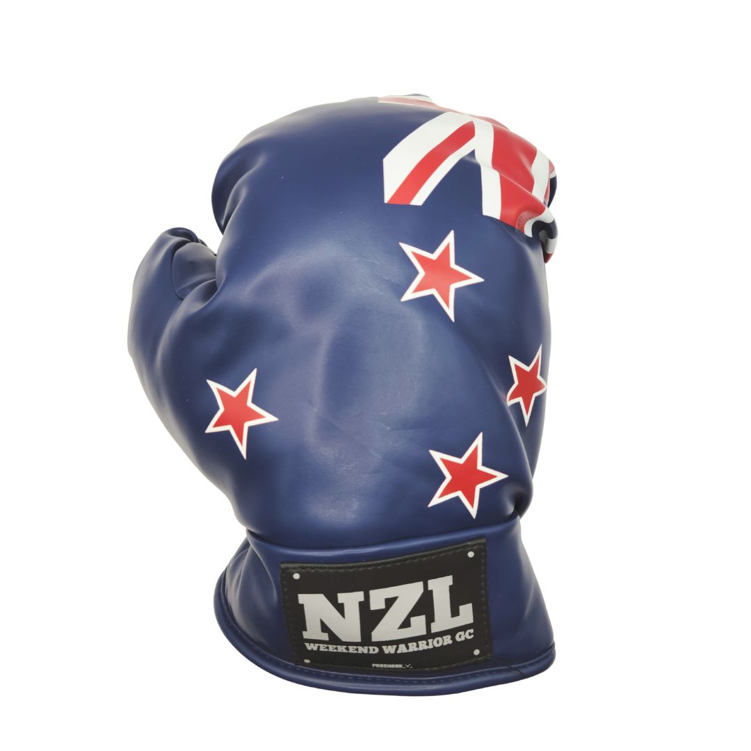 Driver Head Cover Boxing Glove - ParShark NZ Flag