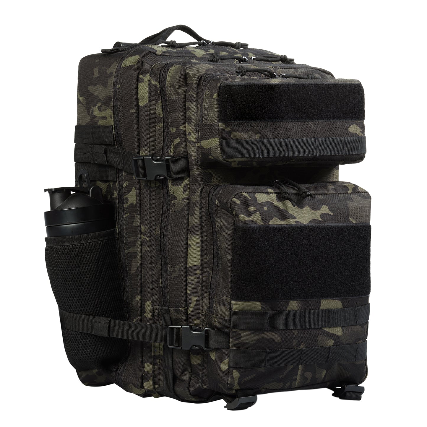 Recon 45L Fitness Backpack - Tactical Crossfit Backpack - Grey Camo