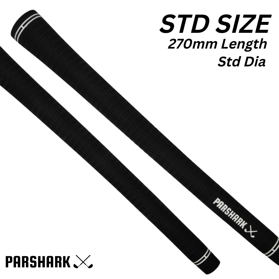 ParShark Golf Club Grip Standard Size Grip Velvet Feel - Pack 13