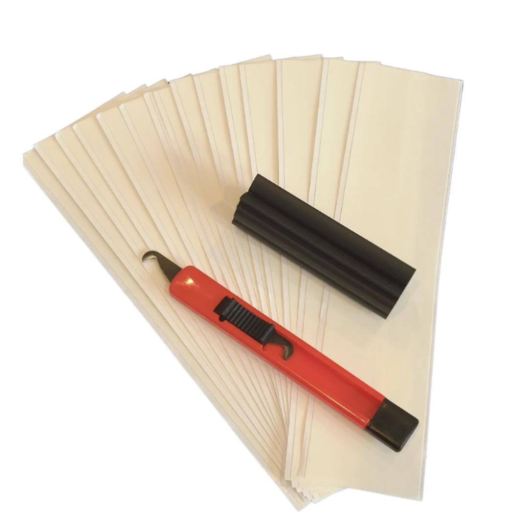 ParShark XLT Jumbo Golf Club Grips 13 Pack Red + Re Grip Kit