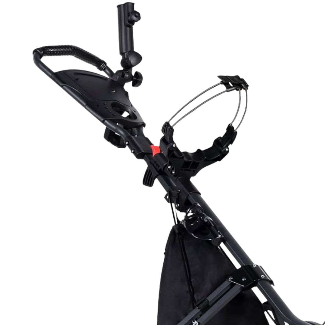ParShark Golf Trundler 3 Wheel Umbrella Holder - Delta