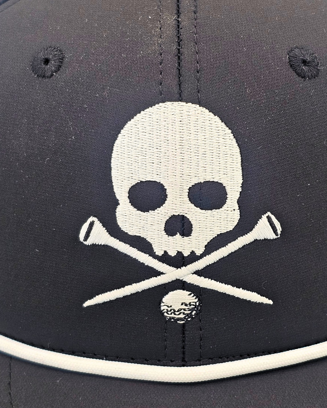 ParShark Black Tees Golf Hat – Snapback