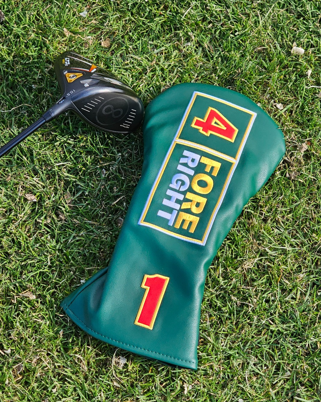 ParShark Golf Driver Head Cover - Fore Right