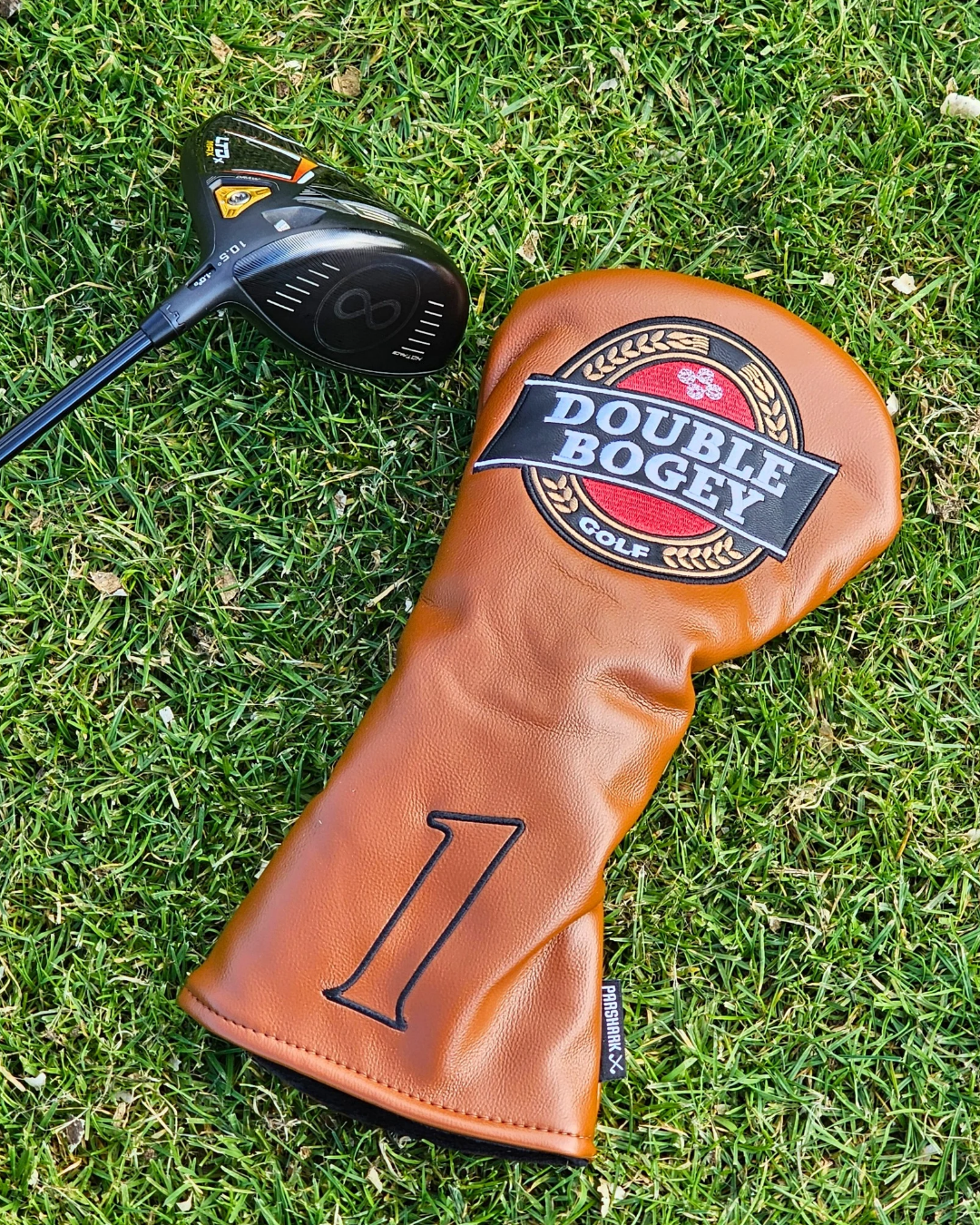 ParShark Golf Driver Head Cover - Double Bogey