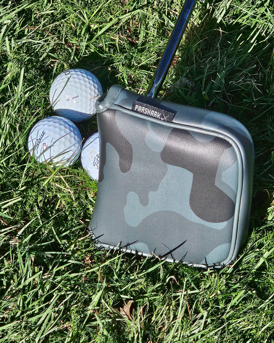 ParShark Golf Mallet Putter Head Cover Magnetic Closure - Recon Series