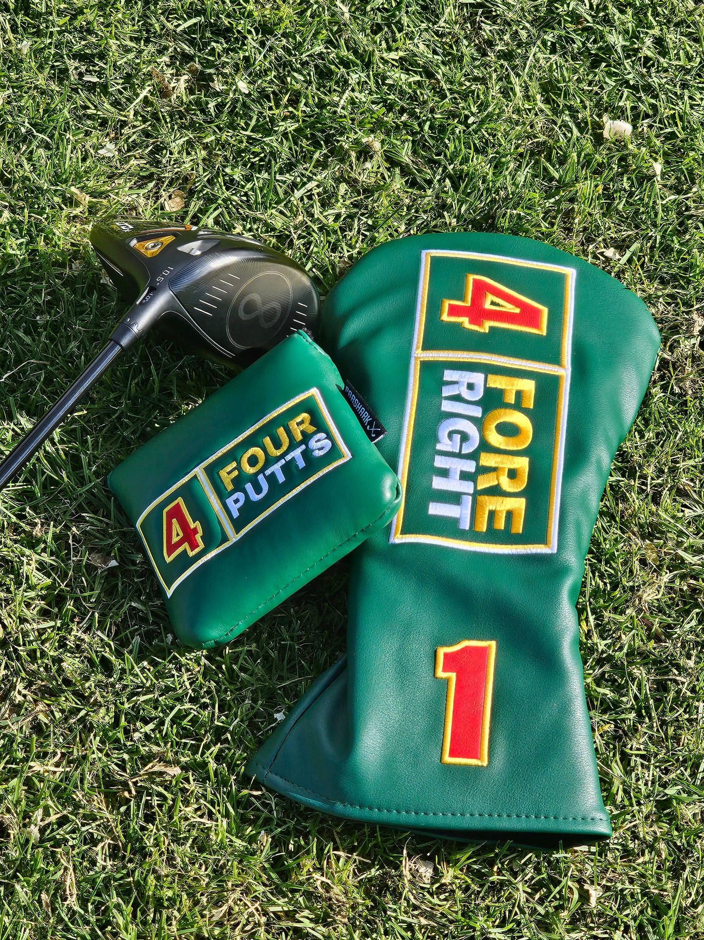 ParShark Golf Driver Head Cover - Fore Right