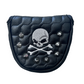 Golf Putter Cover Mallet Putter - Studded Skull