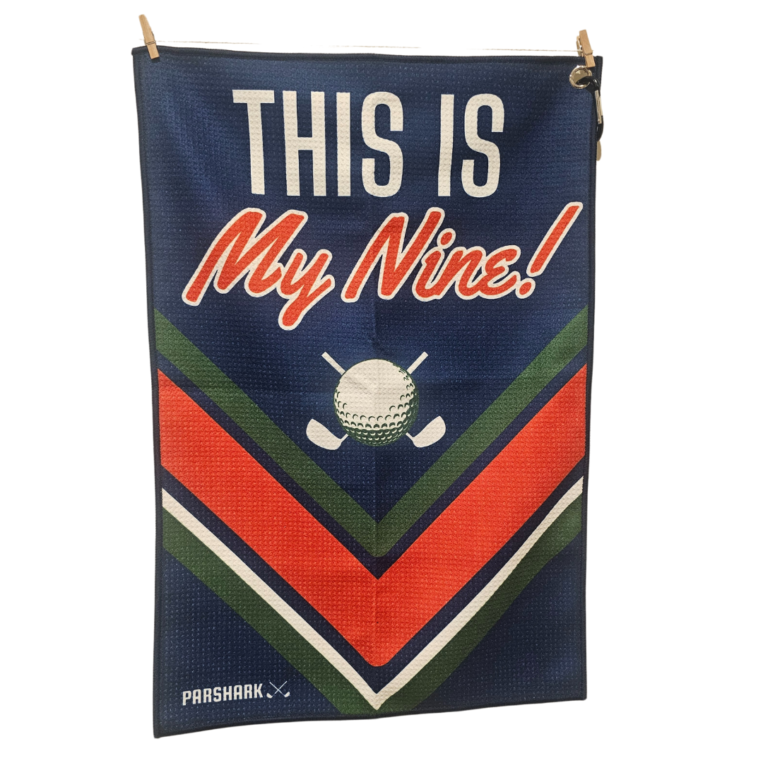 ParShark Golf Towel - This is My 9