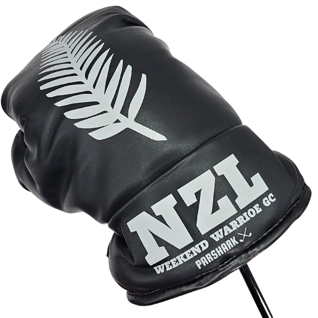 ParShark Driver Headcover Boxing Glove Silver Fern