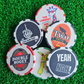 ParShark Golf Marker Poker Chip - Two Putts