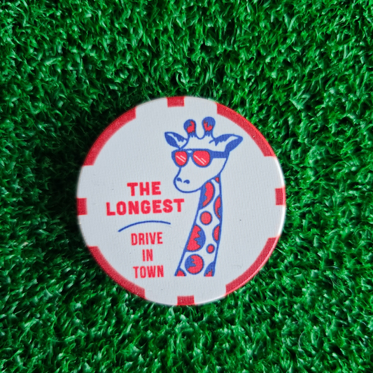 ParShark Golf Marker Poker Chip - Longest Drive