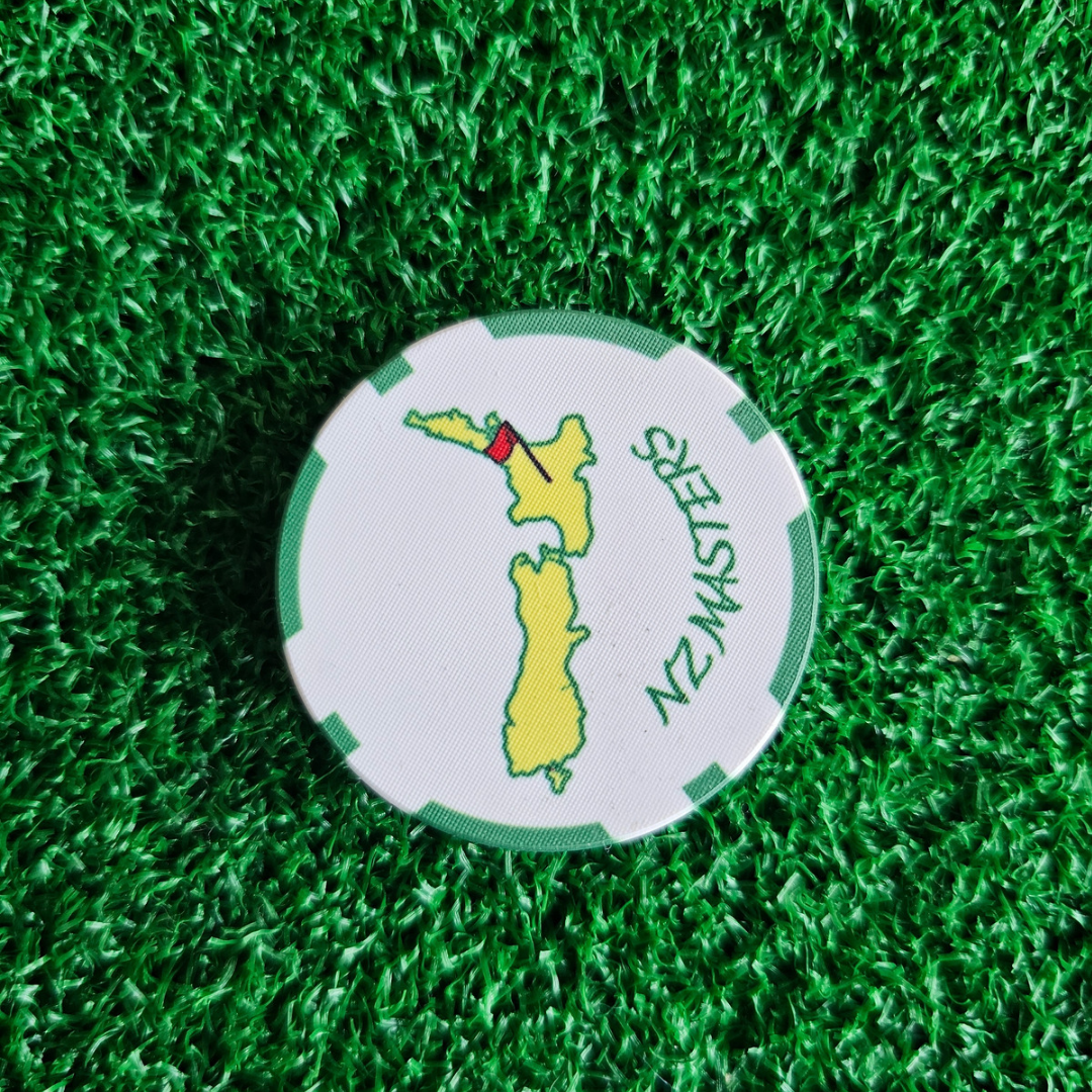 ParShark Golf Marker Poker Chip - NZ Masters