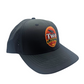 ParShark Two Putts Black Snapback Golf Hat