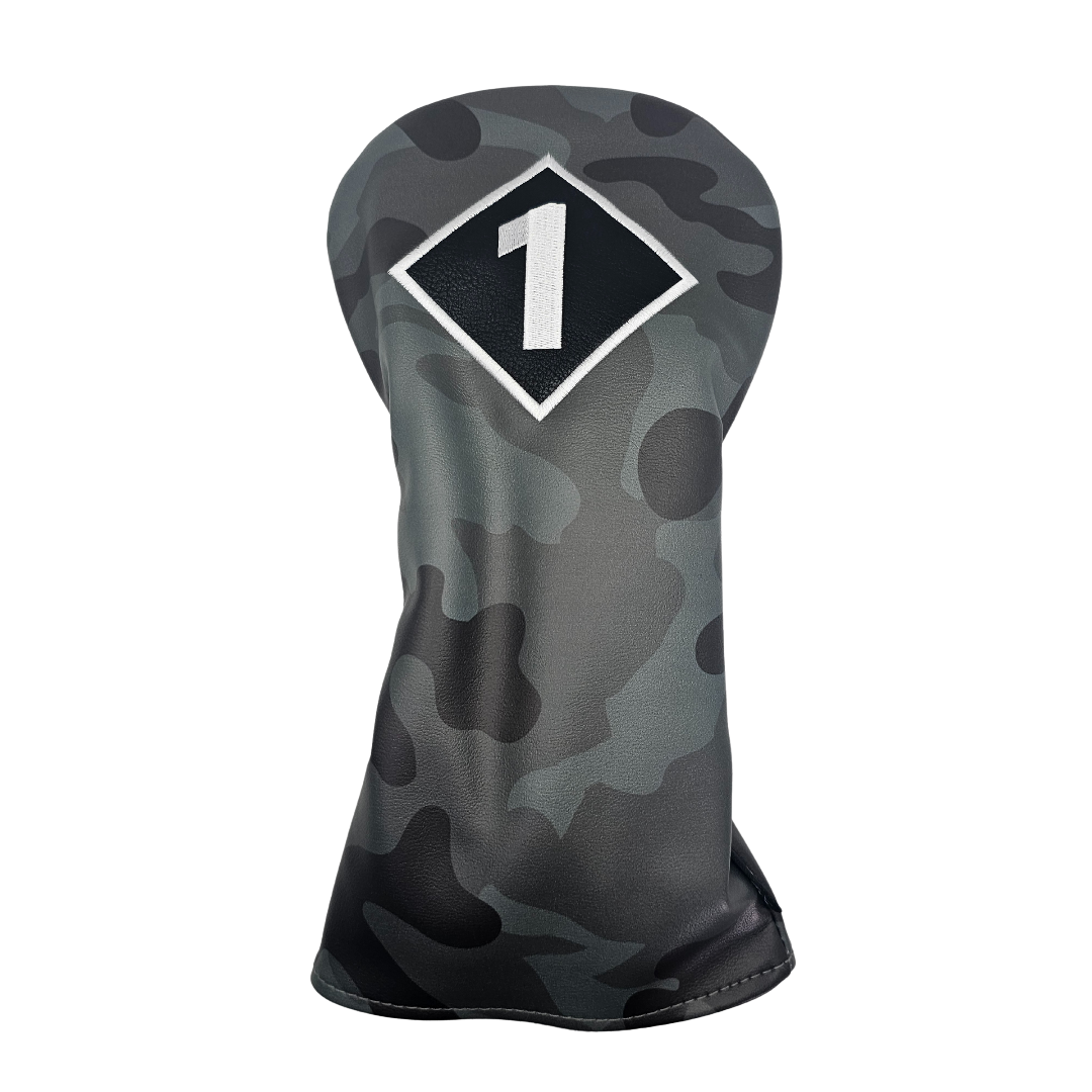 ParShark Recon Grey Camo Headcovers Set