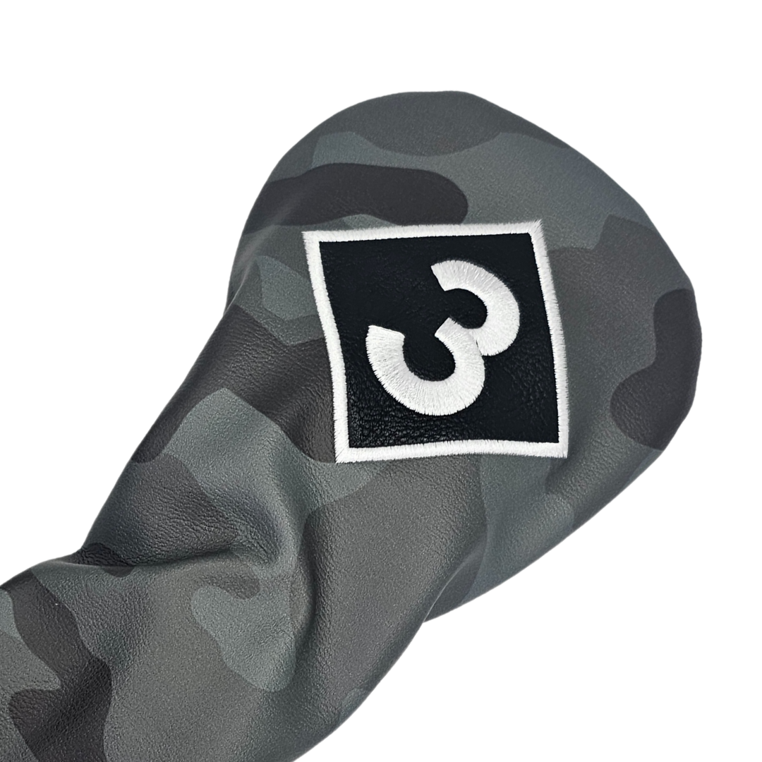 ParShark Recon Grey Camo Headcovers Set