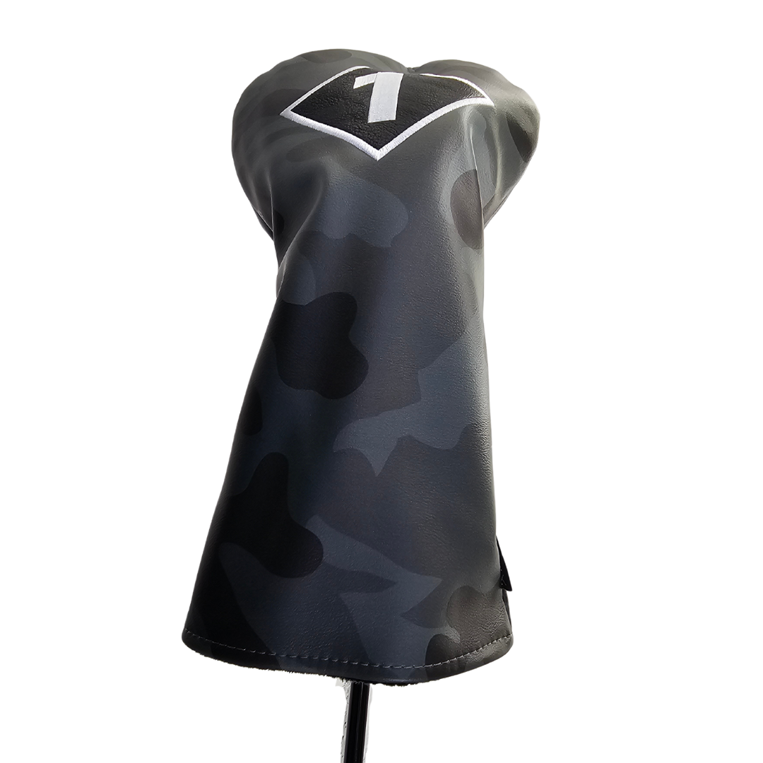 ParShark Recon Grey Camo Driver Headcover