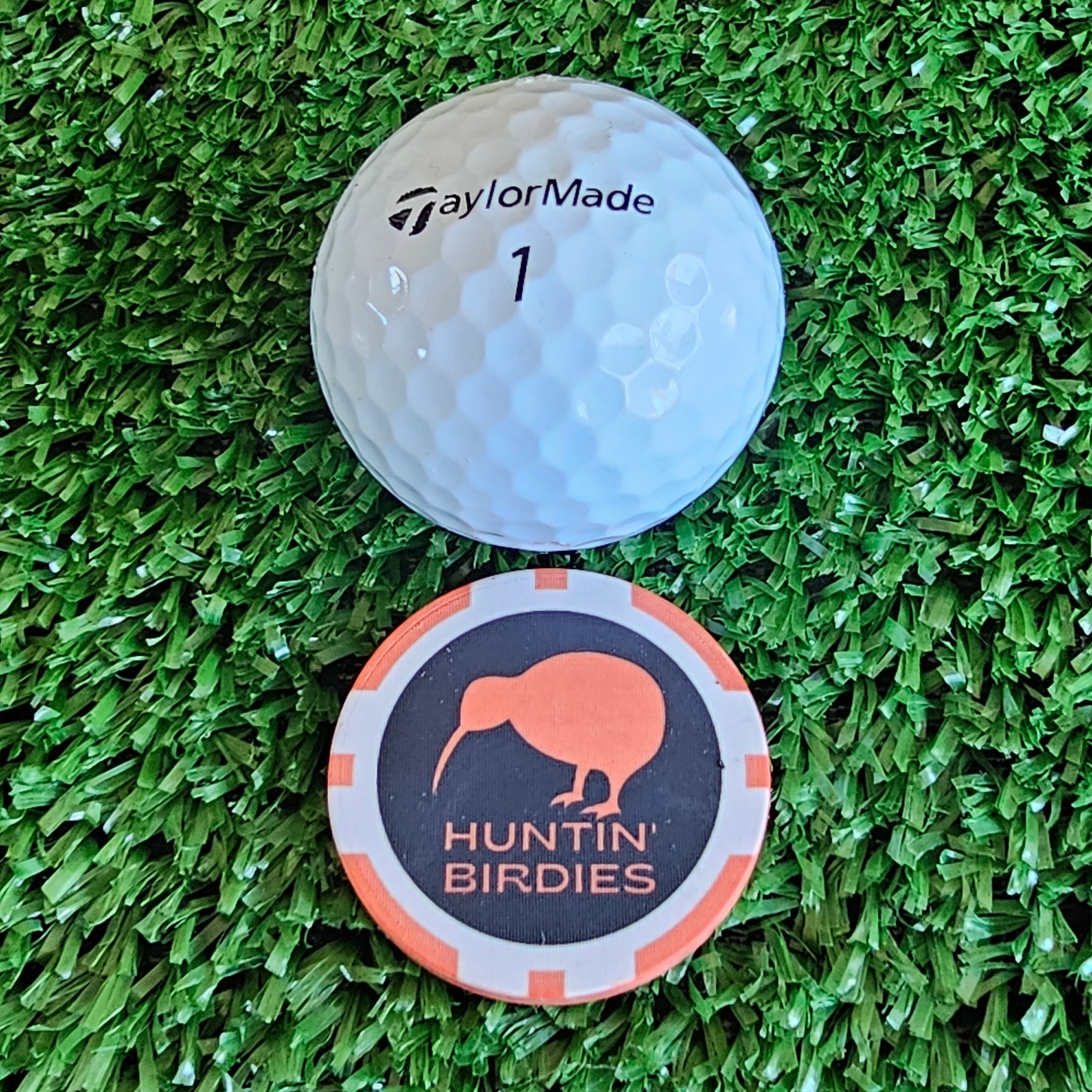 ParShark Golf Marker Poker Chip - Huntin' Birdies
