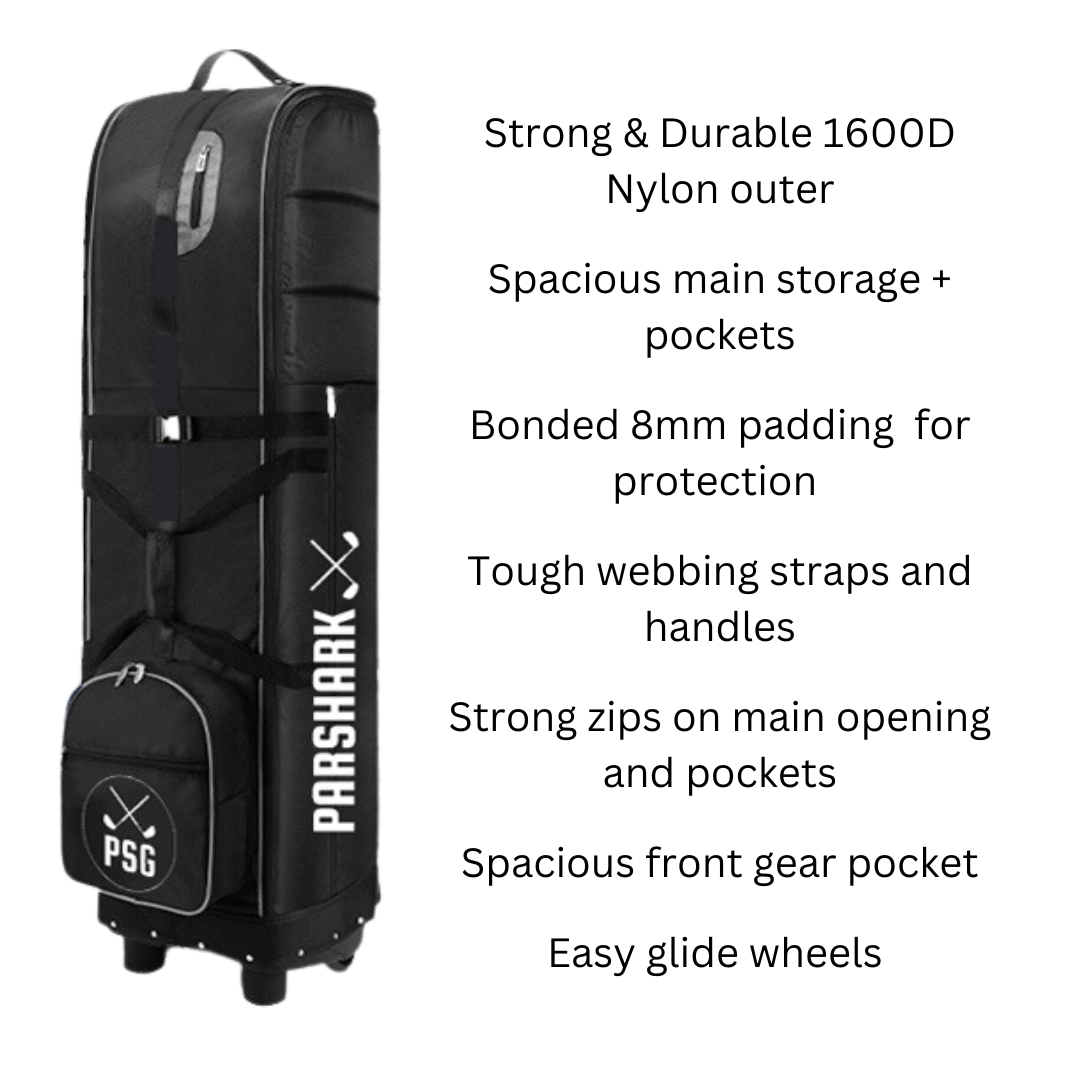ParShark Full Send Golf Travel Bag Heavy Duty Padded ParShark Golf