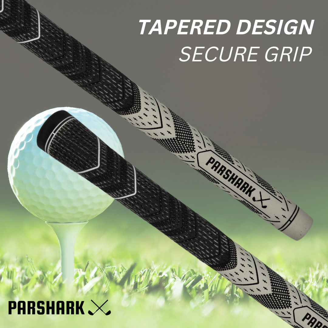 ParShark Golf Club Grip Mid Size Grip White