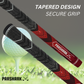 ParShark Golf Club Grip Mid Size Grip Red