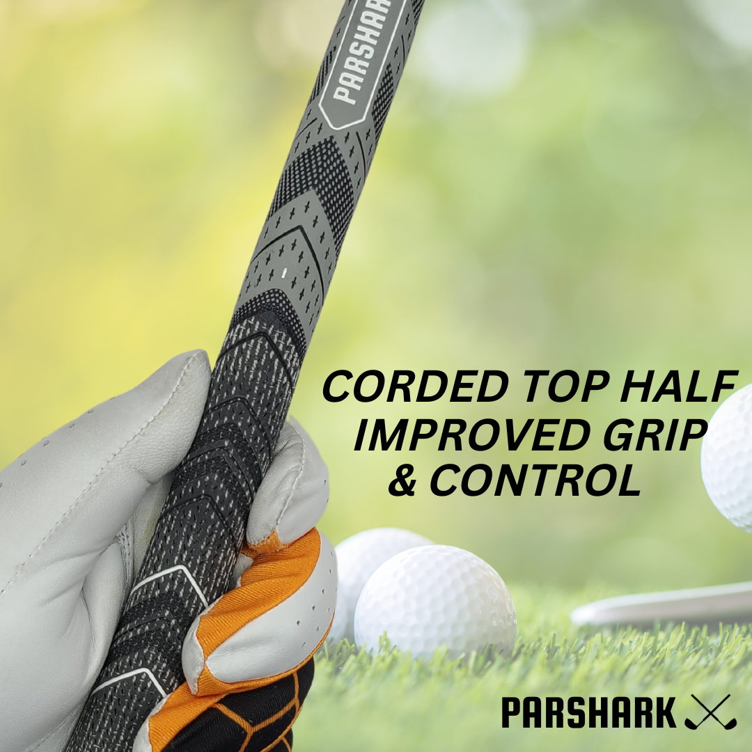 Golf Grips Mid Size 13 pieces Grey + Regrip Set - ParShark CTRL
