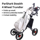 ParShark Stealth 4 Wheel Golf Trundler