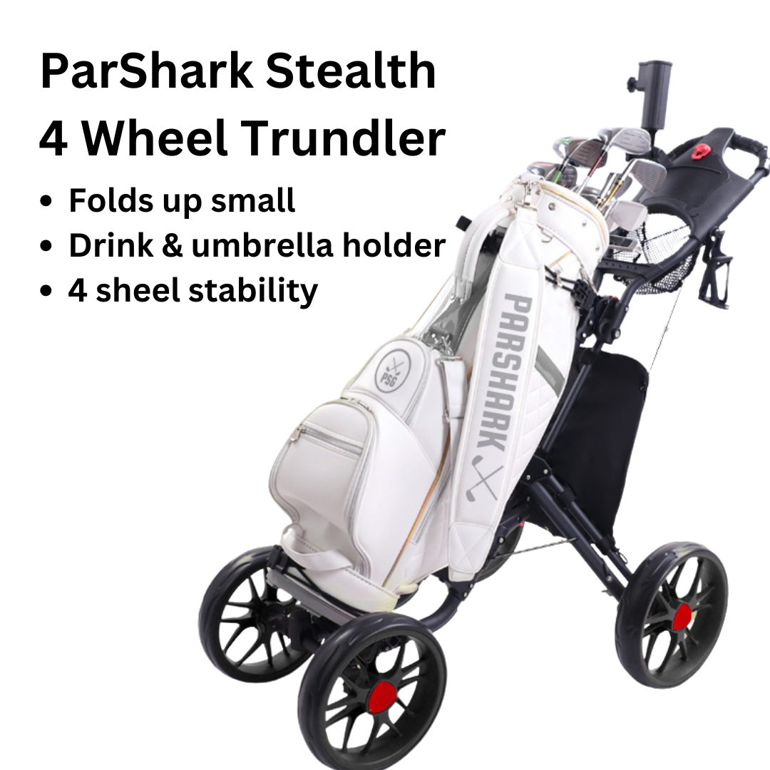 ParShark Stealth 4 Wheel Golf Trundler