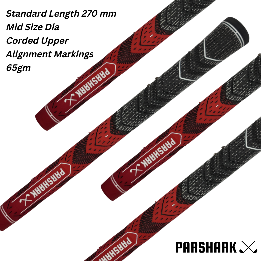 ParShark Golf Club Grip Mid Size Grip Red