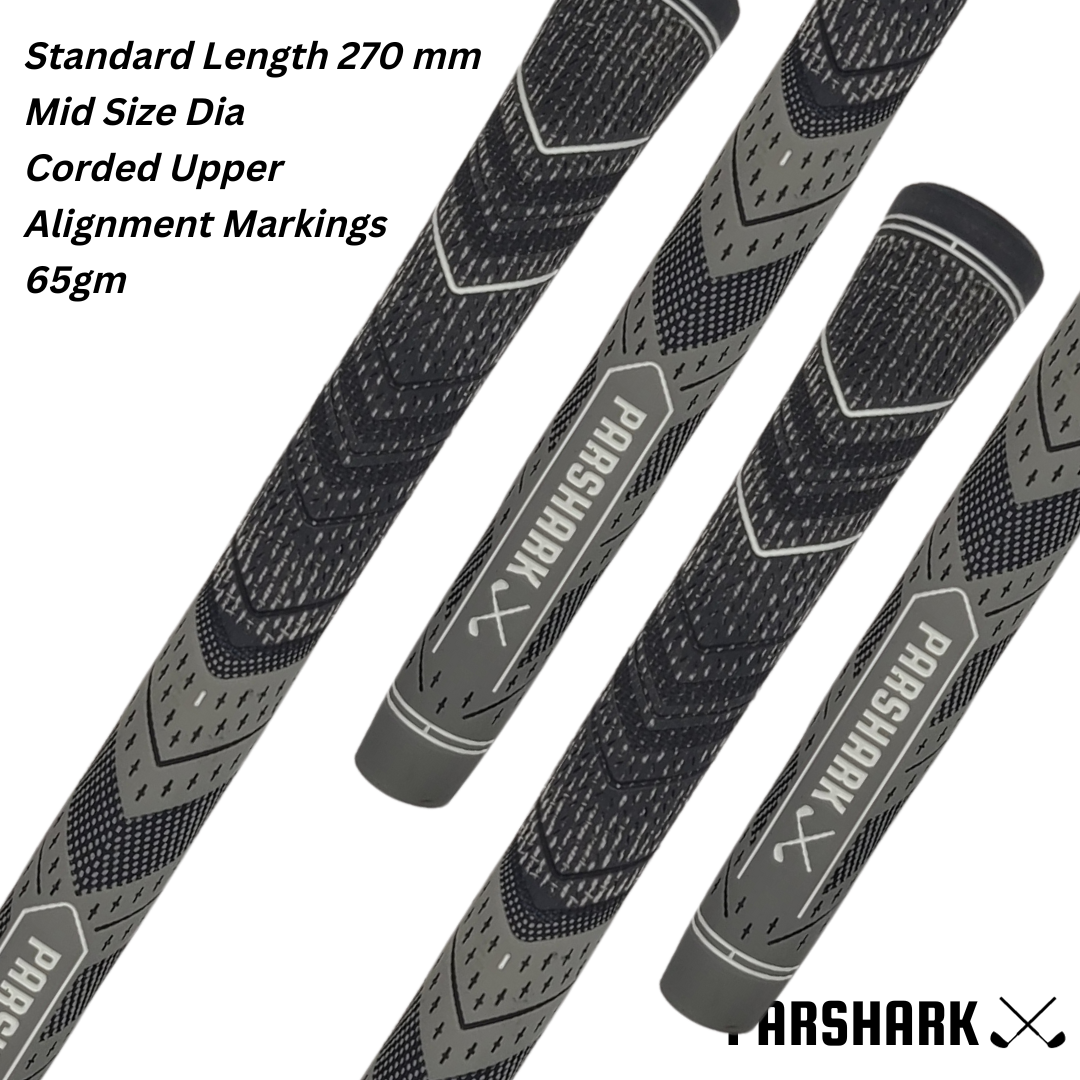 ParShark Golf Club Grip Mid Size Grip Grey