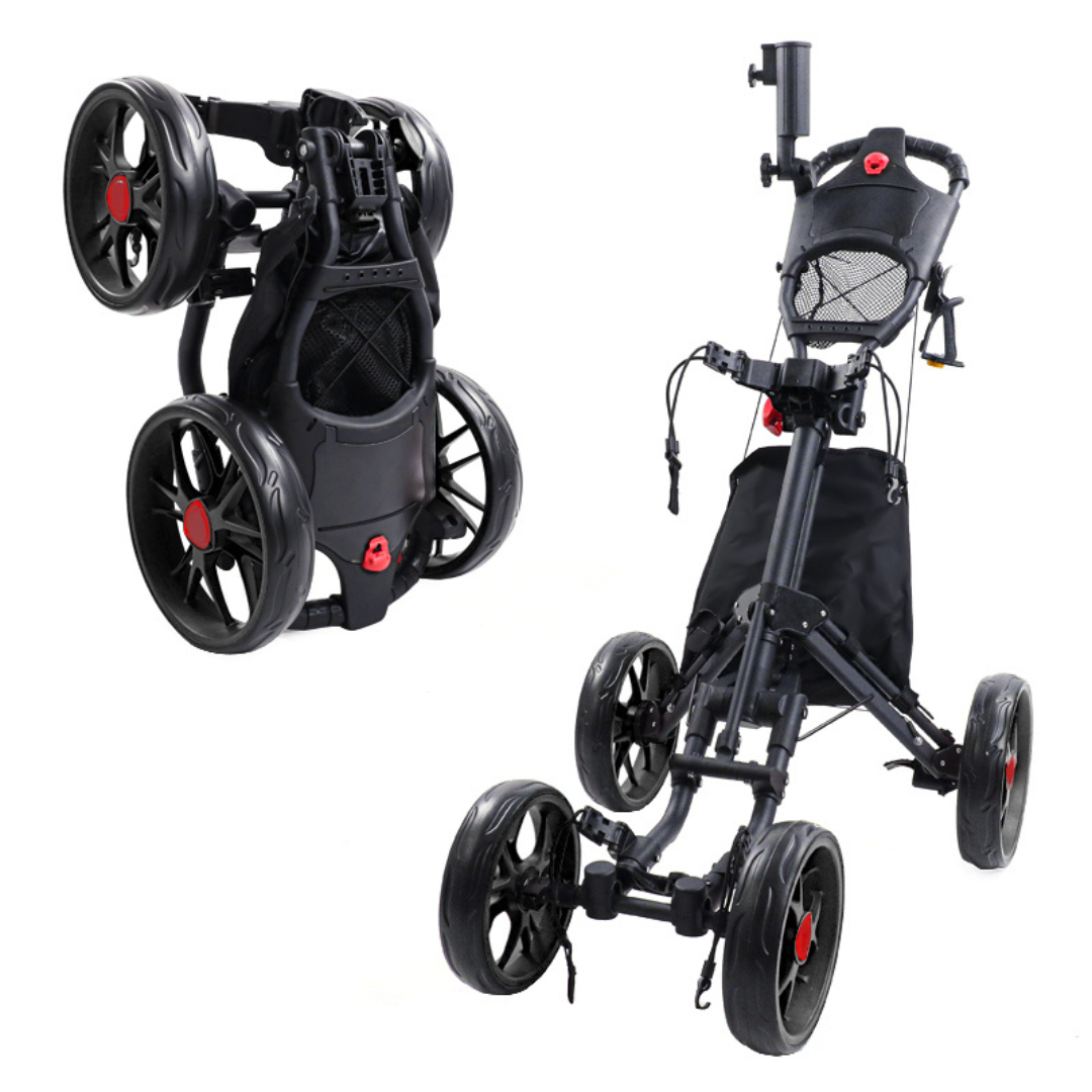 ParShark Stealth 4 Wheel Golf Trundler