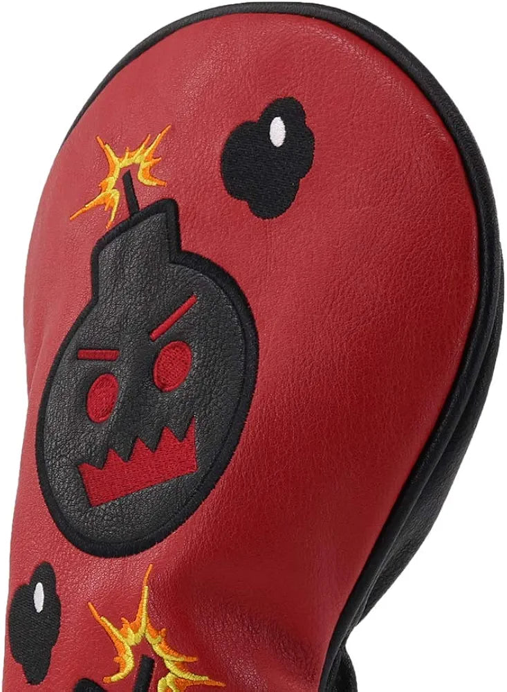 The Bomb Golf Driver Headcover - Red