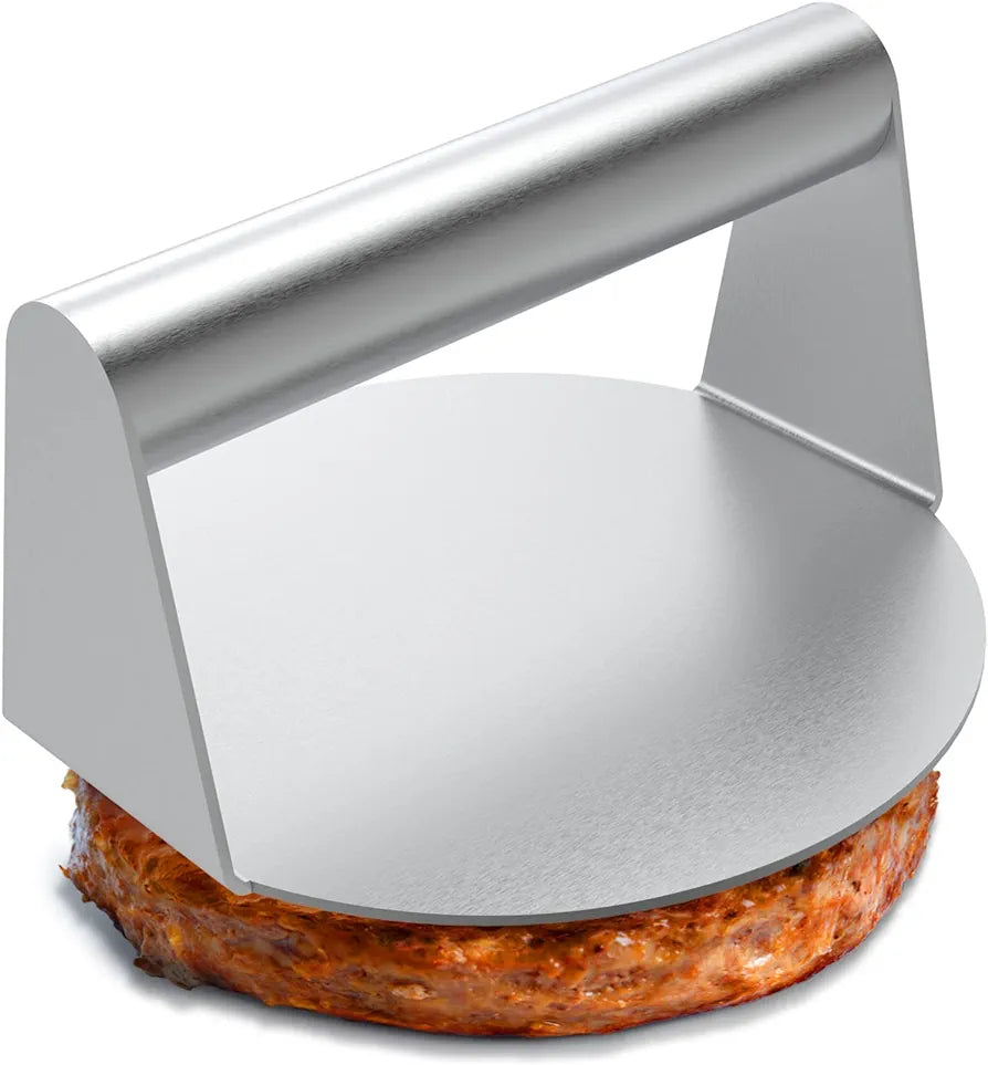 BBQ Burger Smash Blade Stainless Steel