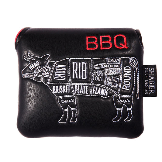 BBQ cuts Mallet Putter Headcover