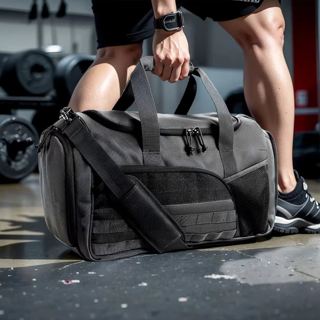 Crossfit Duffle Bag Velcro Front 40L - Recon Black