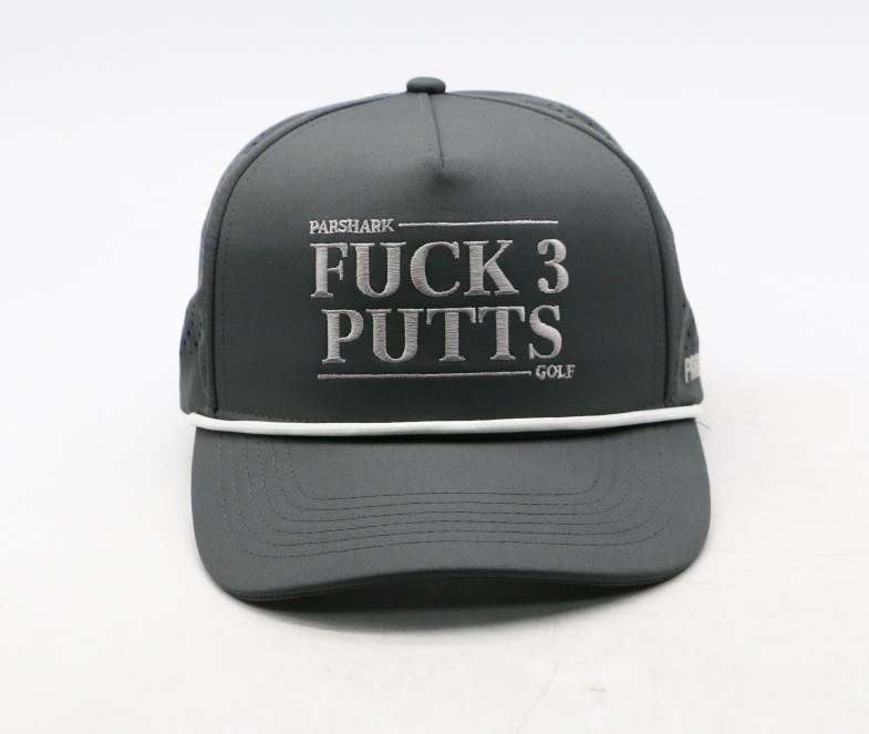 ParShark Fuck 3 Putts Snapback Golf Hat