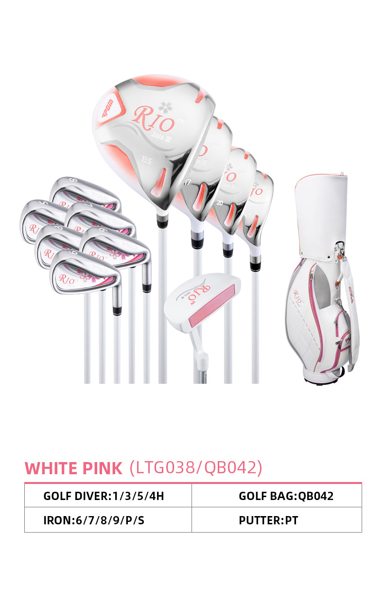 PGM Rio Complete Ladies Golf Club Set - Womens Right Hand