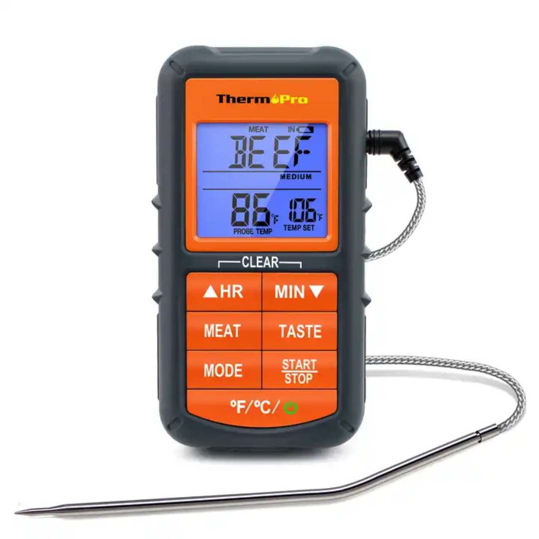 ThermoPro TP06B Digital Long Probe Cooking Thermometer with Timer